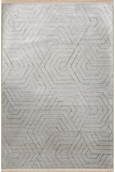 Rugs Modern Halı Bej Gri Temalı Geometrik Desenli Kreatif Modern Dekoratif Ha...