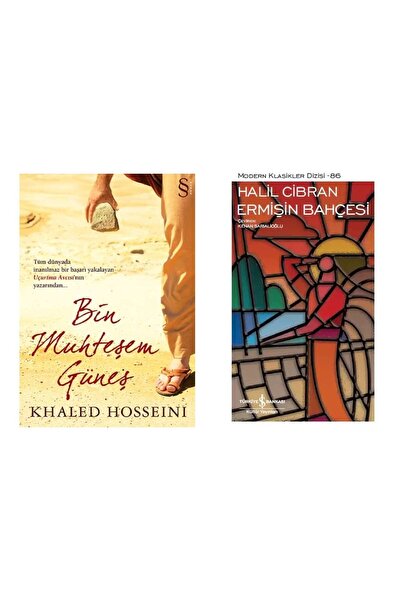 Everest Yayınları Bin Muhteşem Güneş - Khaled Hosseini - Ermişin Bahçesi - Ha...