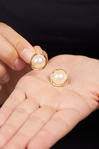 Elika Silver أقراط مجوهرات نسائية موديل اللؤلؤ