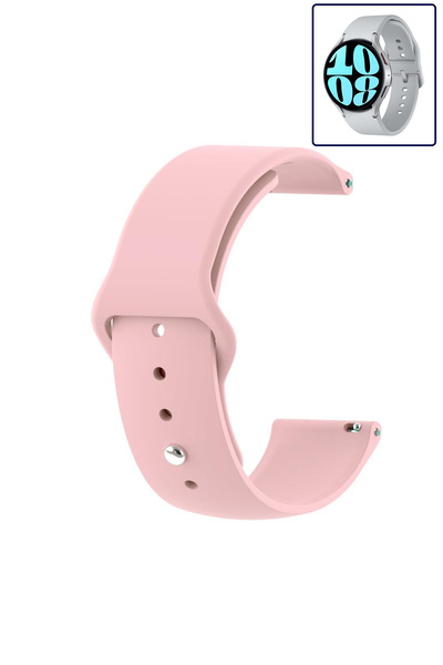 Tagomoon Samsung Galaxy Watch 6 40mm / 44mm Uyumlu Kordon Yumuşak Dokulu Esne...