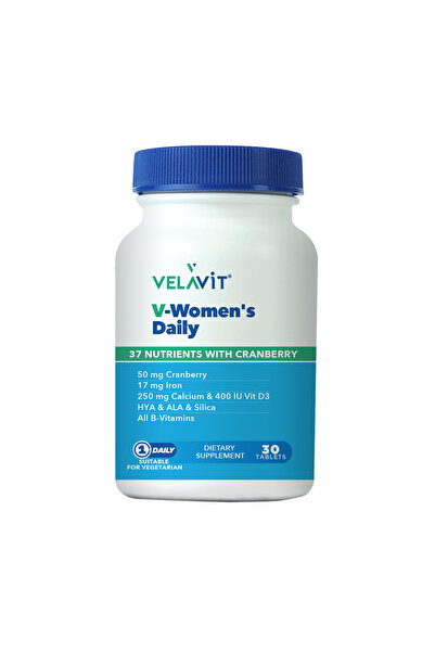 Velavit V-Womens Daily Food Supplement 30 Table