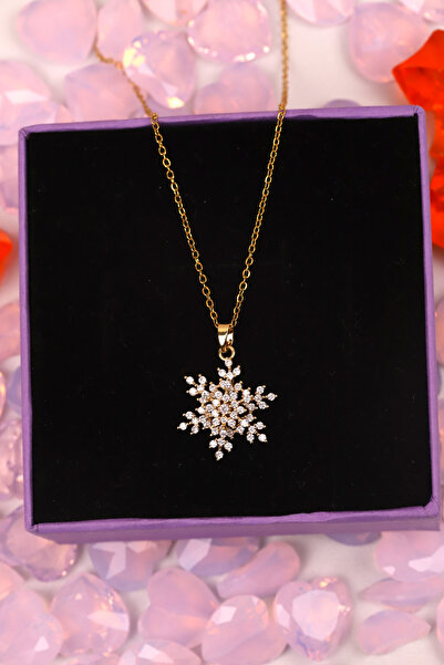 Lessimoni Çelik Kar Tanesi Kolye, Dönen Çelik Kolye, Stres Kolyesi