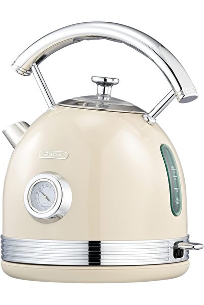 Wiltal Retro su ısıtıcısı, paslanmaz çelik tasarım elektrikli su ısıtıcısı, 2...