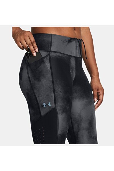 Under Armour Kadın UA Fly Fast 3.0 Baskılı Bilekte Tayt 1369772-006