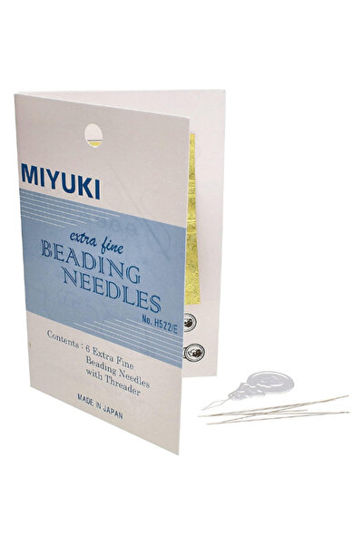 Prestij Boncuk Set de 6 ace pentru îmbrăcăminte cu mărgele Miyuki, design erg...