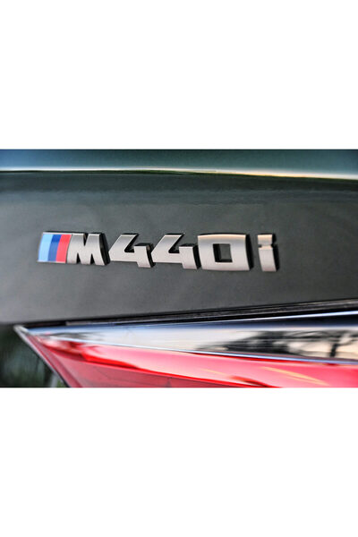 EDEXPORT Bmw M 440i Sedefli Gri Bagaj Yazısı İthal Ürün A++ Kalite