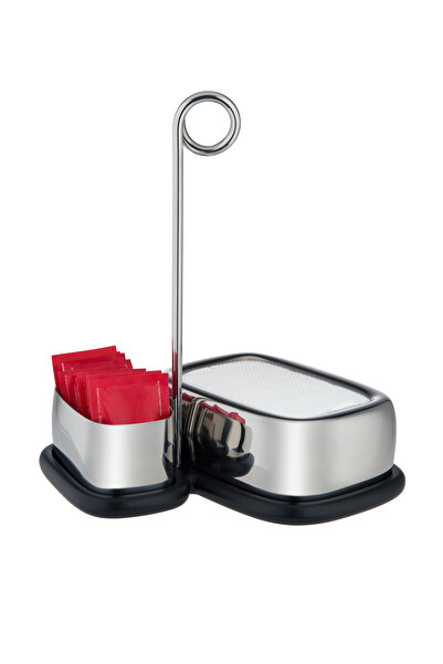 Alessi Silver 23 cm Çay ve Kahve Aksesuarları Seti