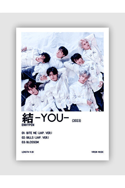 fırsatlar diyarı ENHYPEN ||-You- K-pop Duvar Posteri - Duvar Dekoru - Kalın K...