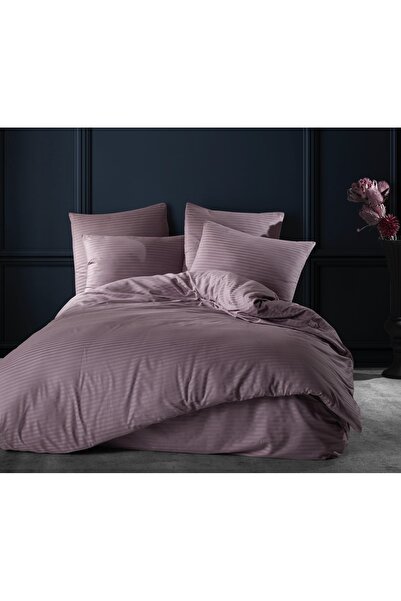 Merya طقم غطاء لحاف مزدوج من الساتان القطني بنسبة 100%