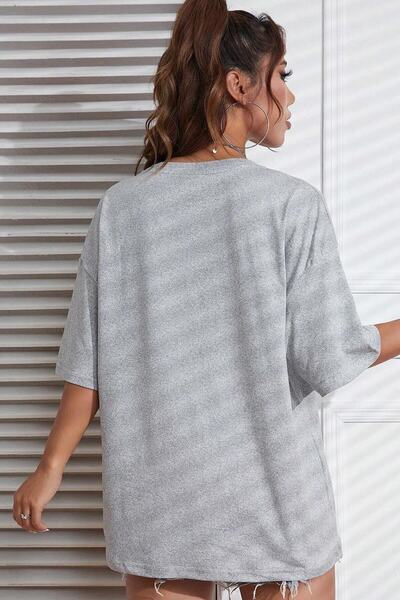 Adrift Μπλουζάκι Unisex Montain Printed