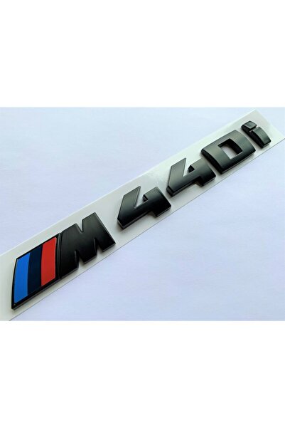 EDEXPORT Bmw M 440i Piano Black Bagaj Yazısı İthal Ürün A++ Kalite