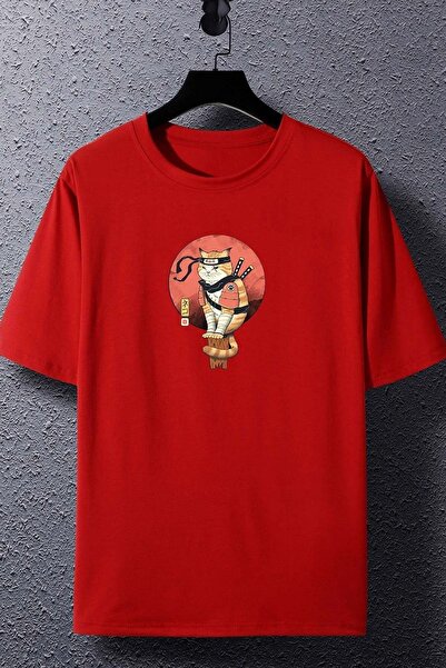 Adrift Unisex Šinobi Štampano T-shirt