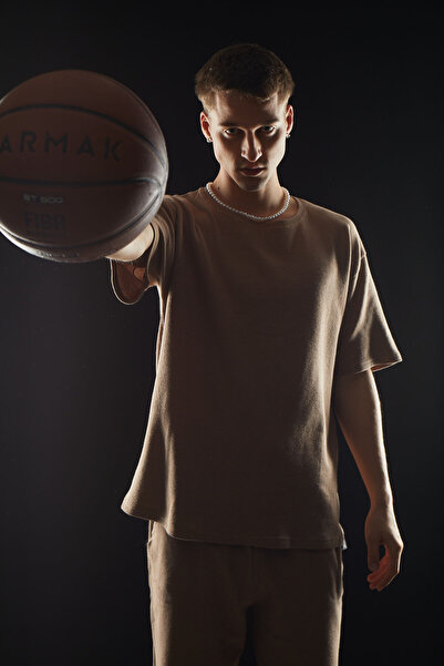 Ayans Pijama Αθλητική φόρμα Oversize από 100% βαμβακερή βάφλα