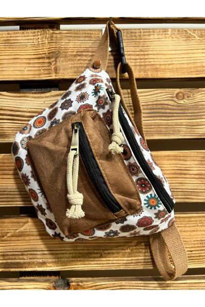Mona Etnik Etnik Otantik Bohem Kullanışlı Büyük Bel Çantası