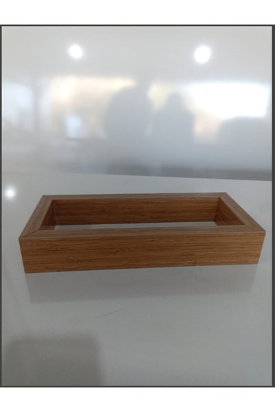 ÇİÇEKLİ AVM MDF bambu kutu organizer banyo & mutfak ve masa düzenleyici