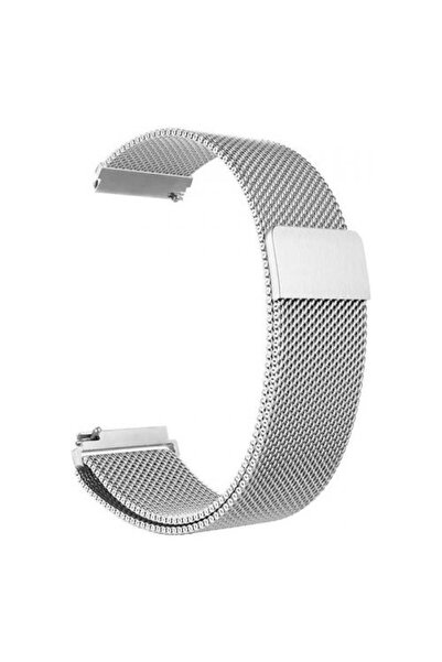 Gpack Imiki SF1E Kordon Hasır Metal Örgülü Ayarlanabilir Gümüş