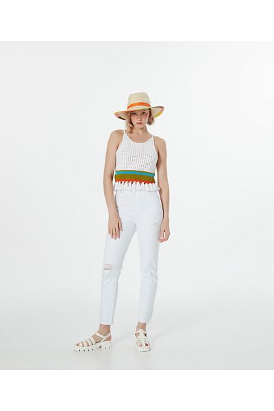Twist Women's Ecru Sweater