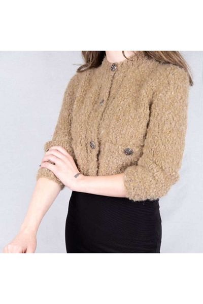 knitme Knit Me Curly Melange KCM51 Μελανζέ κανέλας