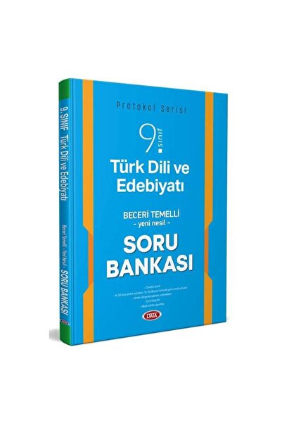 Data Yayınları 9. Sınıf Türk Dili Ve Edebiyatı Beceri Temelli Soru Bankası