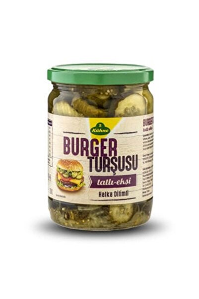 Kühne Halka Dilimli Burger Turşusu 530 g ( 2 ADET )