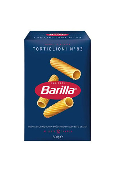 Barilla Tortiglioni (Kalın Kesme) Makarna 500 Gr ( 2 ADET )