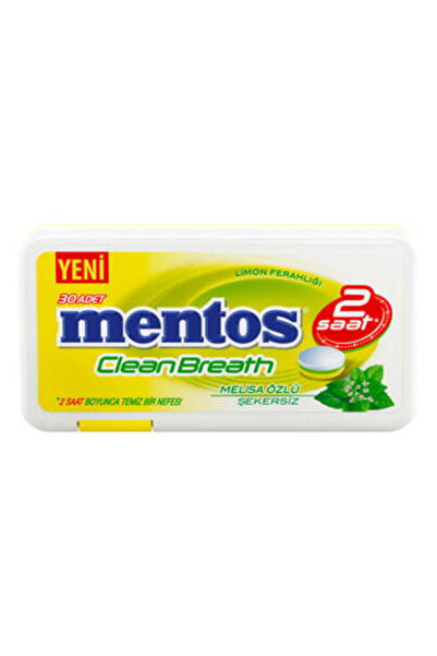 Mentos 2 Saat Temiz Nefes Limon Ferahlığı 21 Gr ( 2 ADET )