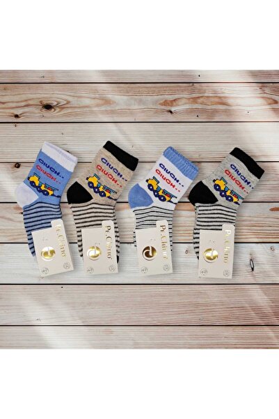 idsshop جوارب أطفال بنمط قطار 12 قطعة