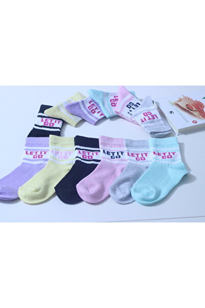 Hobins Sportswear Company Sports College Socks Multicolored 6-Piece Tennis And College