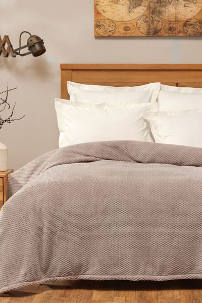 Karaca Home Одеяло Theoline Mink Single Welsoft Jacquard