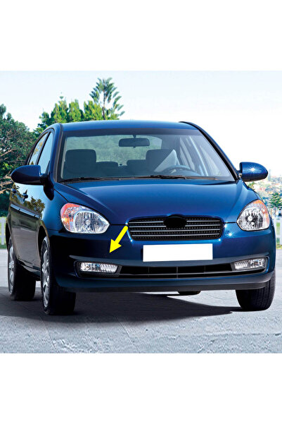 Bisra Hyundai Accent ERA 2006-2011 Uyumlu Ön Tampon Çeki Demiri Kapağı 865171...