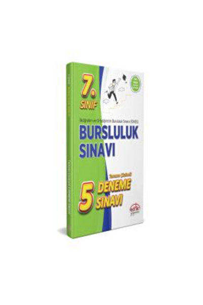 Editör Yayınevi 7. Sınıf İokbs Bursluluk Sınavı Tamamı Çözümlü 5 Deneme