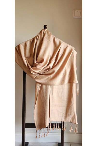 ElifceByÖzlem وشاح شال بلون الباشمينا 65 × 175 سم (+-5 سم)