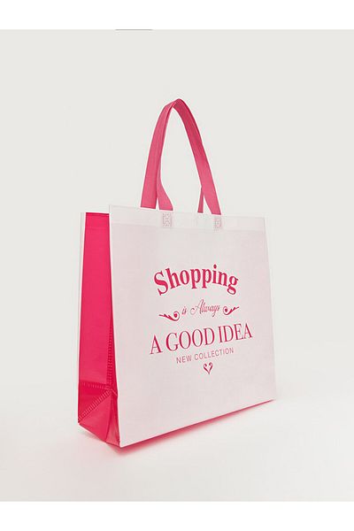 LC Waikiki Printed Shopping Bag
