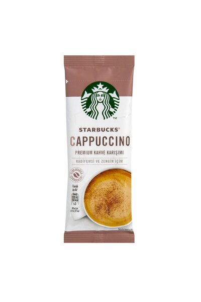 Starbucks Cappuccino Premium Kahve Karışımı 21,5 gr X 40 Adet