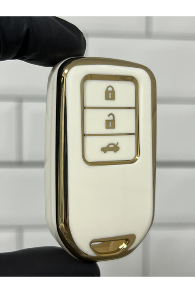 BARKAS ELEKTRONİK Κάλυμμα θήκης κλειδιού Honda Civic Crv Accord City Smart Na...