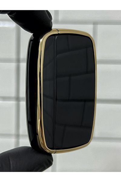 BARKAS ELEKTRONİK Range Rover Evoque Compatible Vogue Sport Discovery Freelander Smart Nano Key Case Black