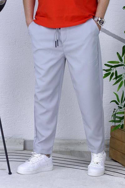 WAFRA Men's Straight Leg Lycra Jagger Trousers