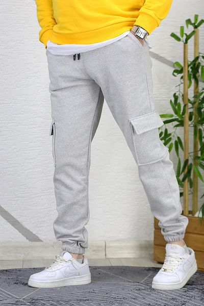 WAFRA Ανδρικό παντελόνι με τρεις κλωστές Shadon Cargo Pocket
