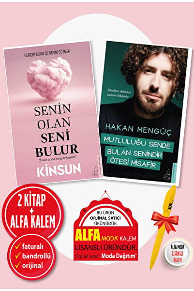 Destek Yayınları Senin Olan Seni Bulur / KİNSUN + Mutluluğu Sende Bulan Senin...