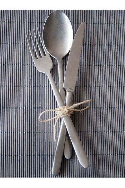 Narin Plaides Dinner Fork Retro - 12 Pieces