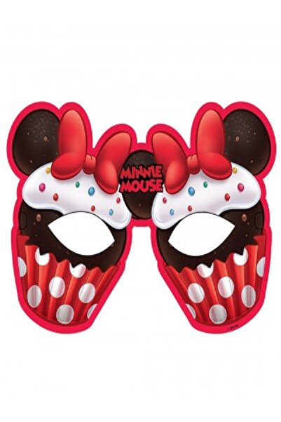 Kazanabil 6LI MİNNİE MOUSE TEMALI KARTON GÖZ MASKESİ