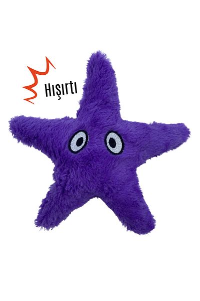 Havhav Star Plush Dog Toy Sound-Making Teething Toys Tugging and Chasing Toys