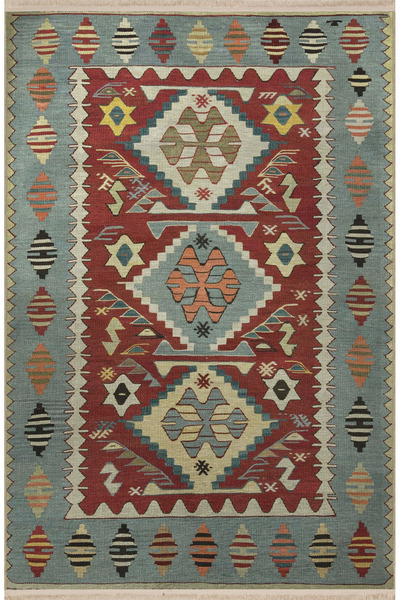 Rugs Modern Halı Δημιουργικό vintage διακοσμητικό χαλί με έθνικ σχέδια και πα...