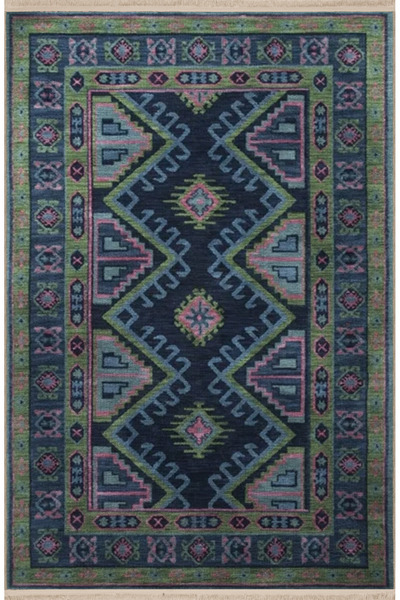 Rugs Modern Halı Δημιουργικό vintage διακοσμητικό χαλί με έθνικ σχέδια και πο...