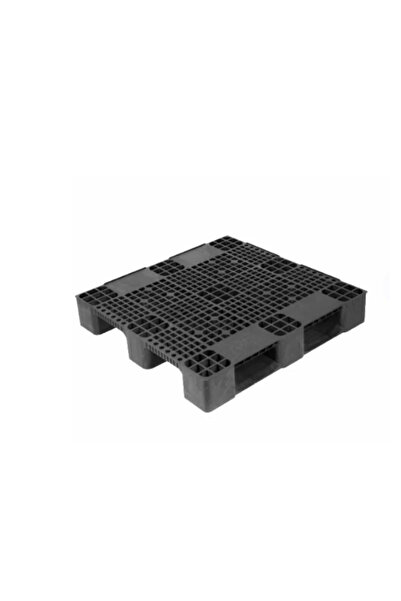 Hira 100x120x15 Cm Üzeri Delikli Siyah Plastik Palet