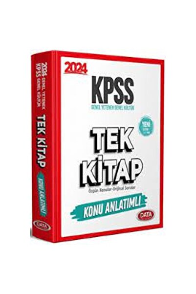Editör Yayınevi KPSS Genel Yetenek - Genel Kültür Tek Kitap Konu Anlatımlı