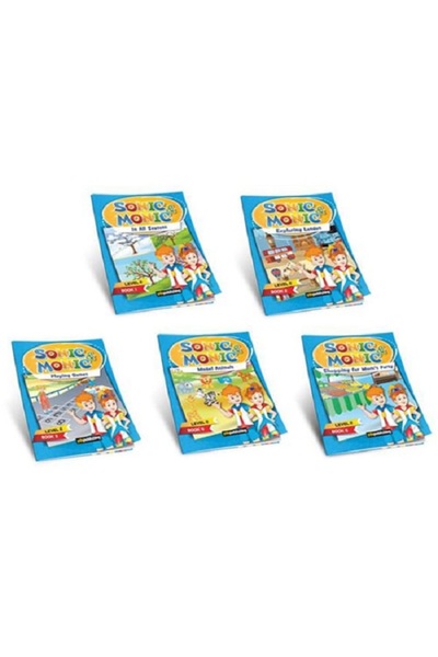 YDS Sonic&Monic Reader Series Level -2 (5 Kitap)
