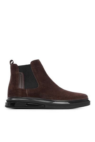 Tnc Sports Cizme casual bărbați din piele naturală 381 14346 Erk Boots Sk21-22