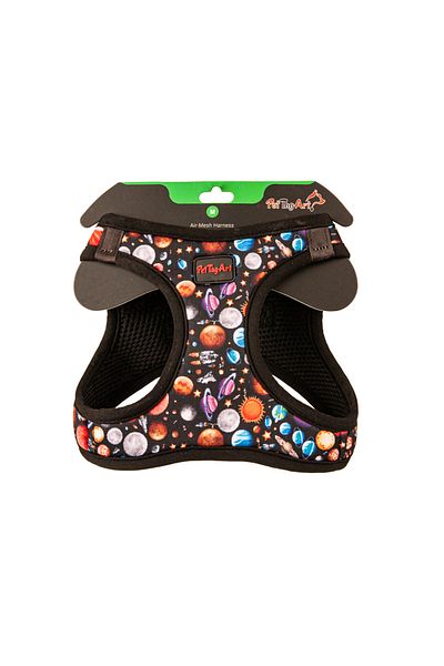Pet Tag Art Pettagart Airmesh Patterned Chest Collar