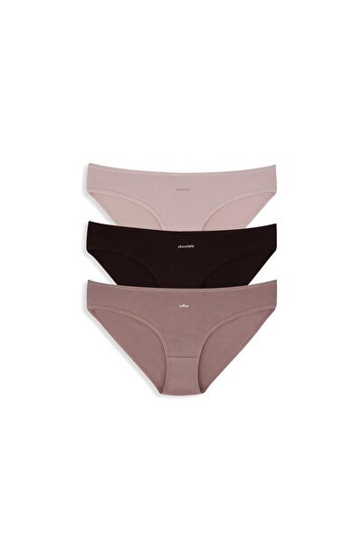 Dominant Kadın Bikini Külot 3'lü Paket